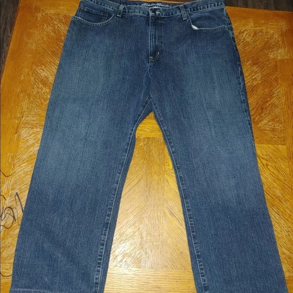 eddie bauer relaxed fit jeans Bundle Of 2 Pair - Picture 2 of 7